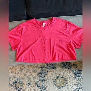 Lululemon All Yours Cropped Tee
